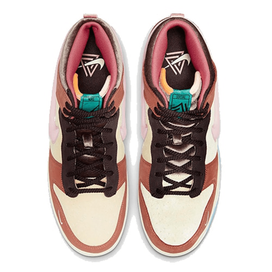 Купить Social Status x Nike Dunk Mid Chocolate Milk