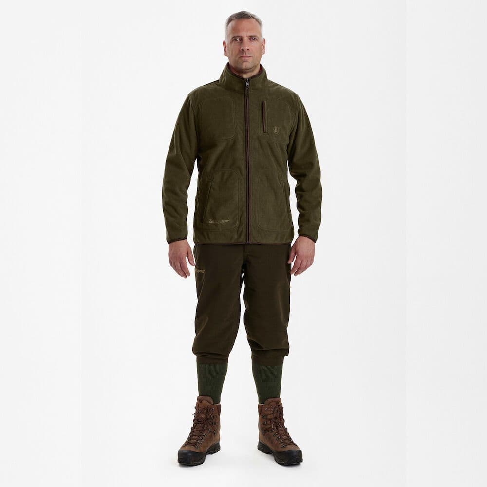 Купить Куртка Gamekeeper Bonded Fleece Reversible (371/669 Graphite Green/Orange)