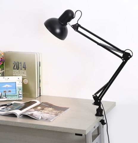 Купить Светильник настольный, лампа настольная на струбцине Е27