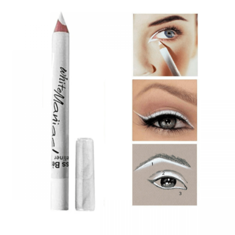 Купить Карандаш для глаз и бровей Kiss Beauty White Maniac