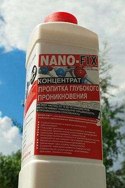 Купить NANO-FIX™ - высококонцентрированная пропитка глубокого проникновения фиксирующего действия