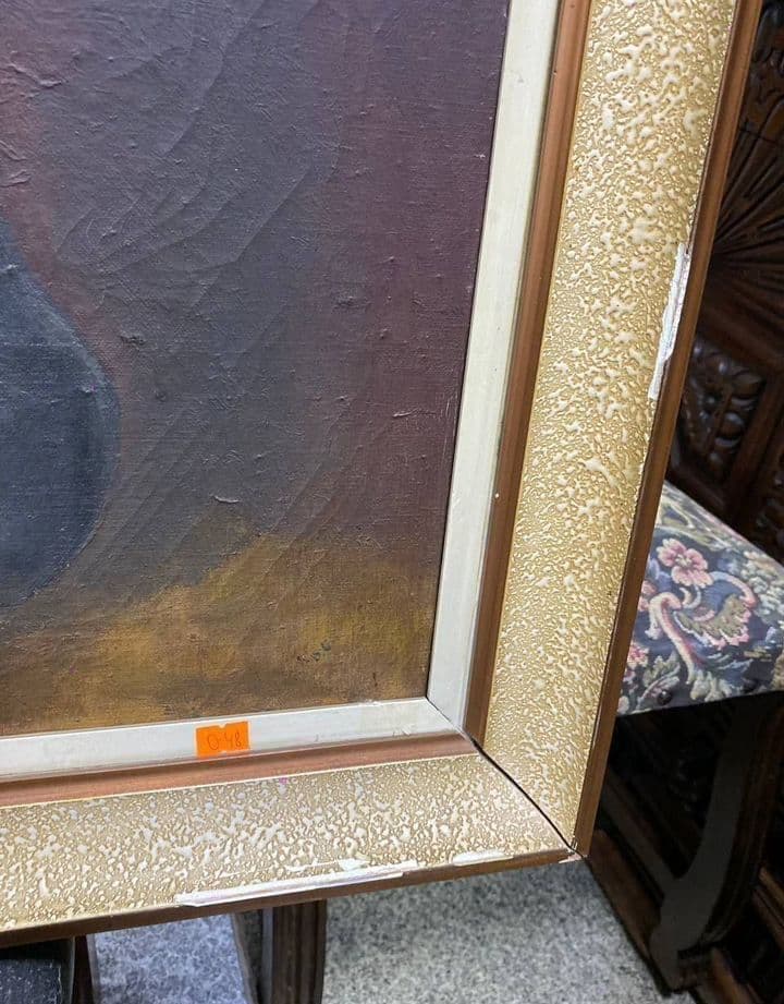 Купить Старинная картина с цветами