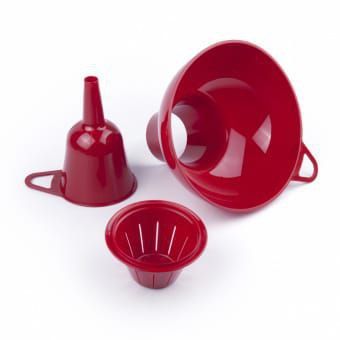 Купить Комплект: воронки узкая и широкая с ситом