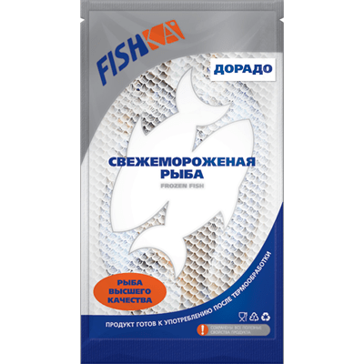 Купить ДОРАДО НЕРАЗДЕЛАННАЯ ЗАМОРОЖЕННАЯ FISHKA 300-400 Г. ~ 1 КГ. доставка продуктов тюмень . доставка продуктов в тюмени . доставка фруктов тюмень .