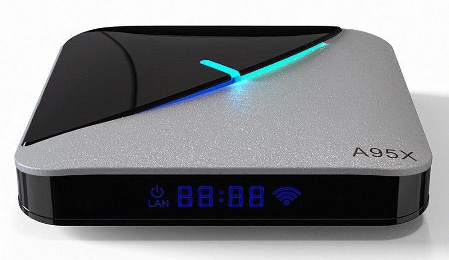 Купить Смарт ТВ приставка ТВ бокс Transpeed A95X F3 Air 4Gb/32Gb Amlogic S905X3 медиаплеер Андроид tv box с голосовым пультом