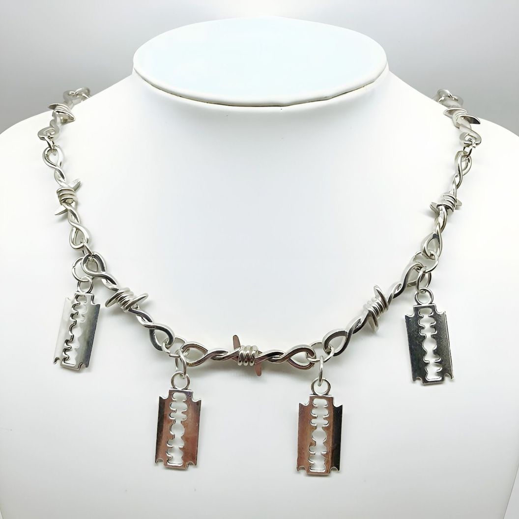 Купить Колье «Barbwire Razor - 23»