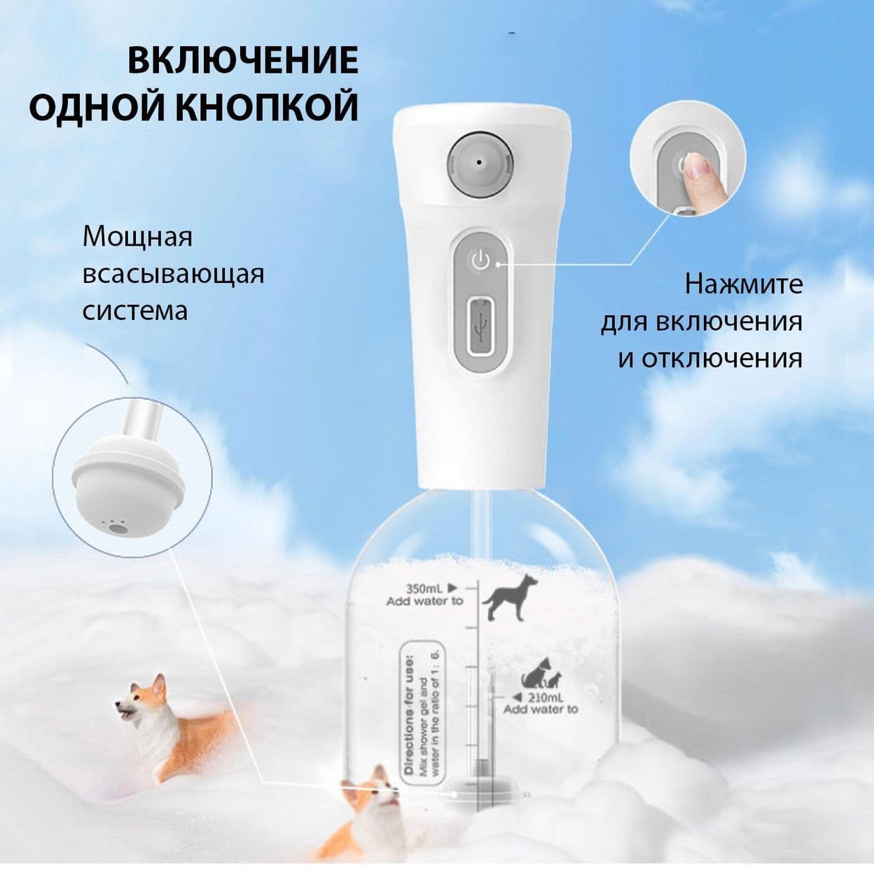 Купить Дозатор-вспениватель автоматический для шампуня