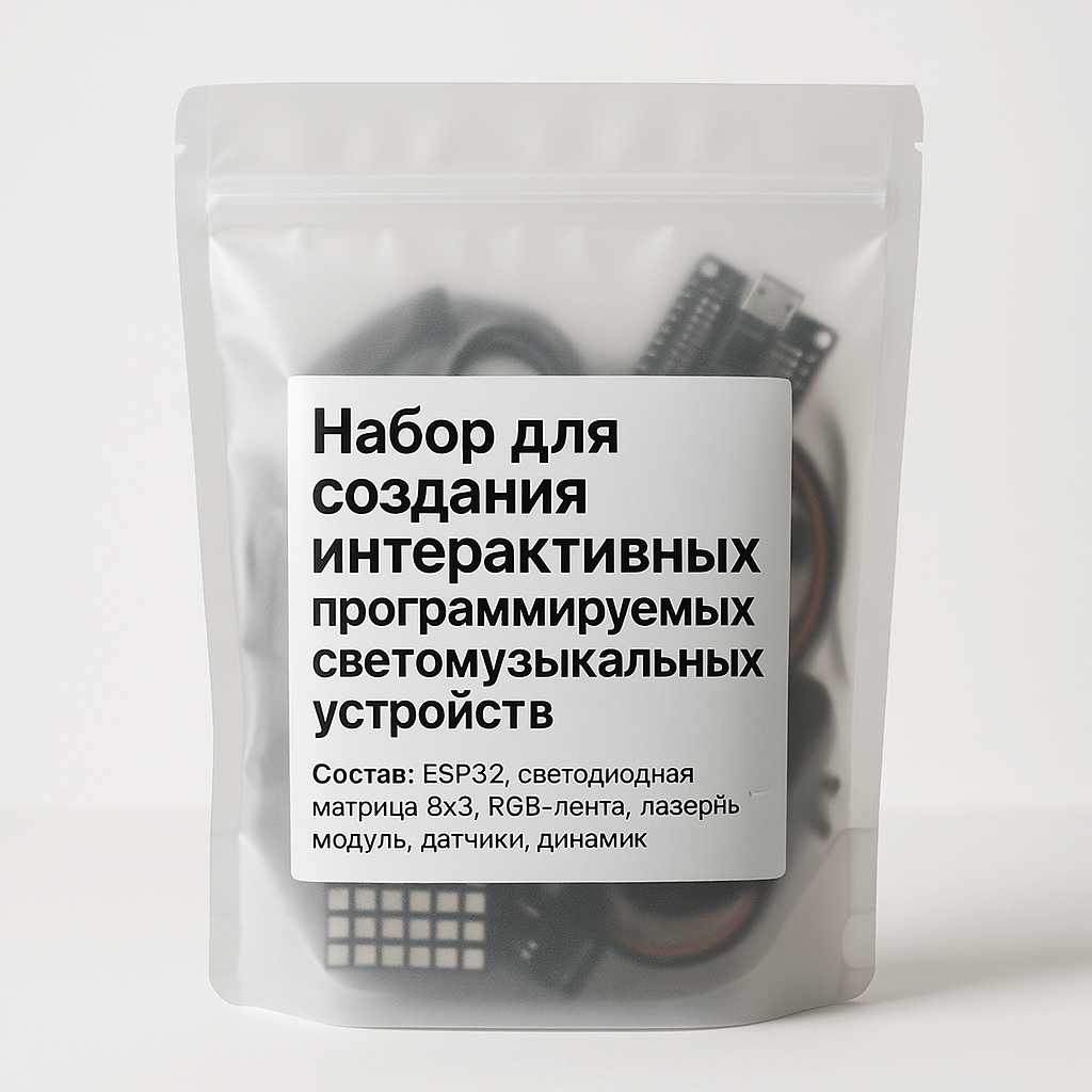 Купить Набор для создания интерактивных программируемых светомузыкальных устройств