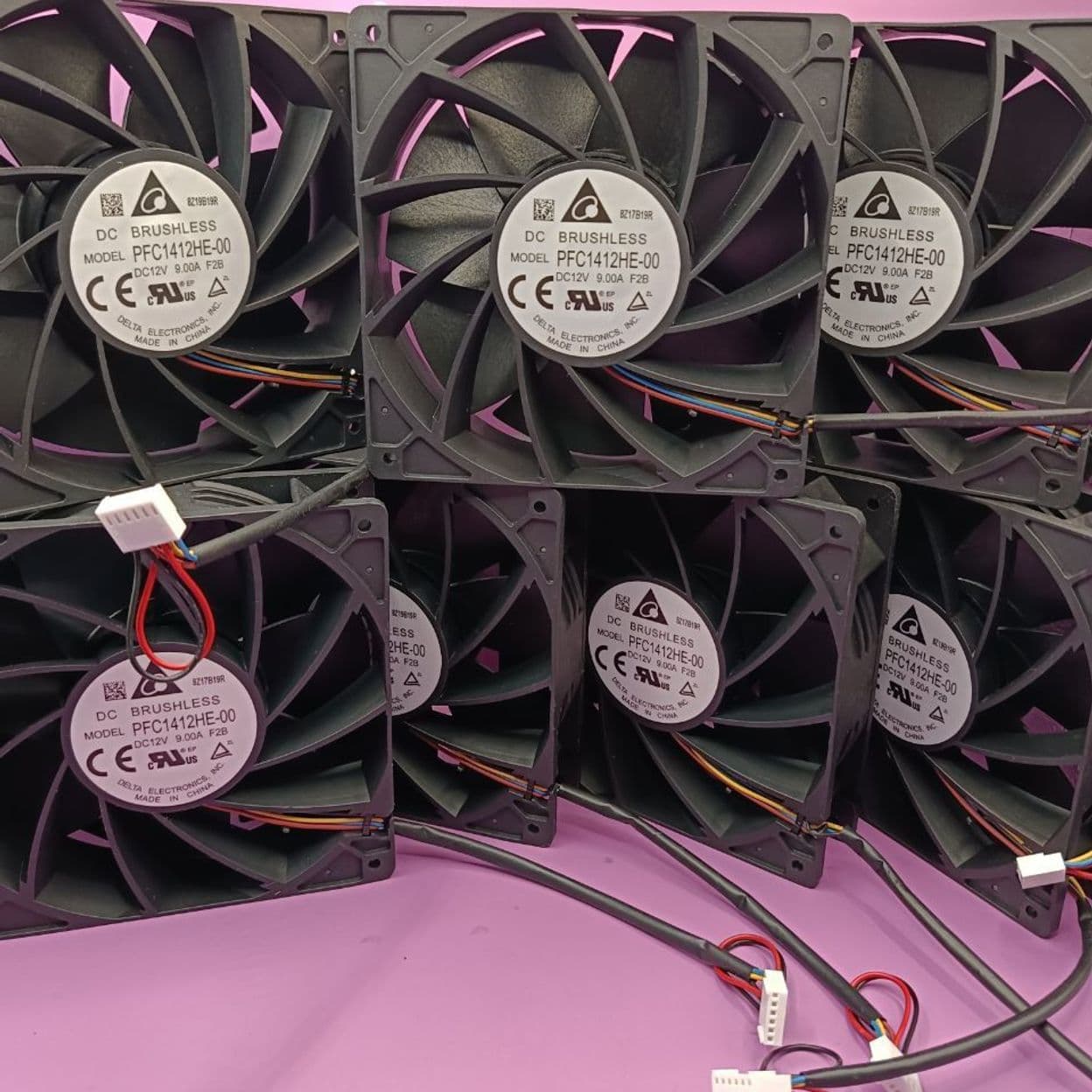 Купить Вентилятор DELTA 14х14 (9 A) 6 пин ОРИГИНАЛ
