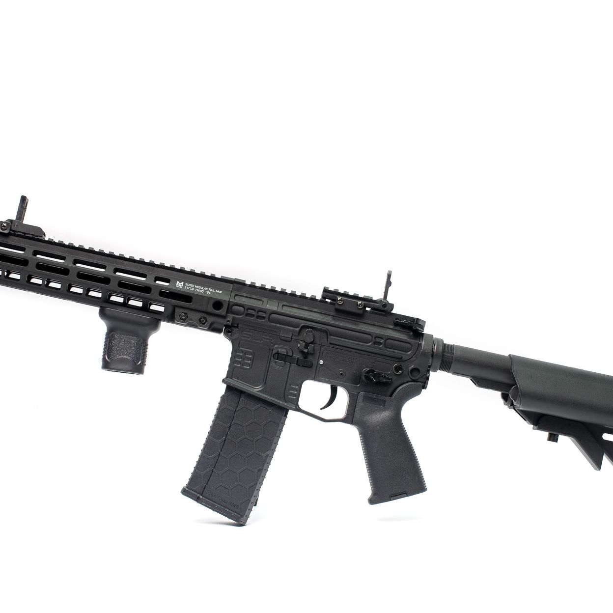 Купить Орбибольный автомат с орбизами MK8 SLR с металлом черный Black Guns 10+