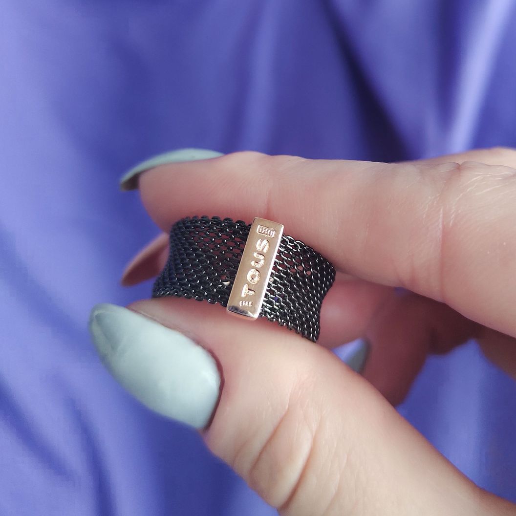 Купить Кольцо Tous Mesh Vermeil