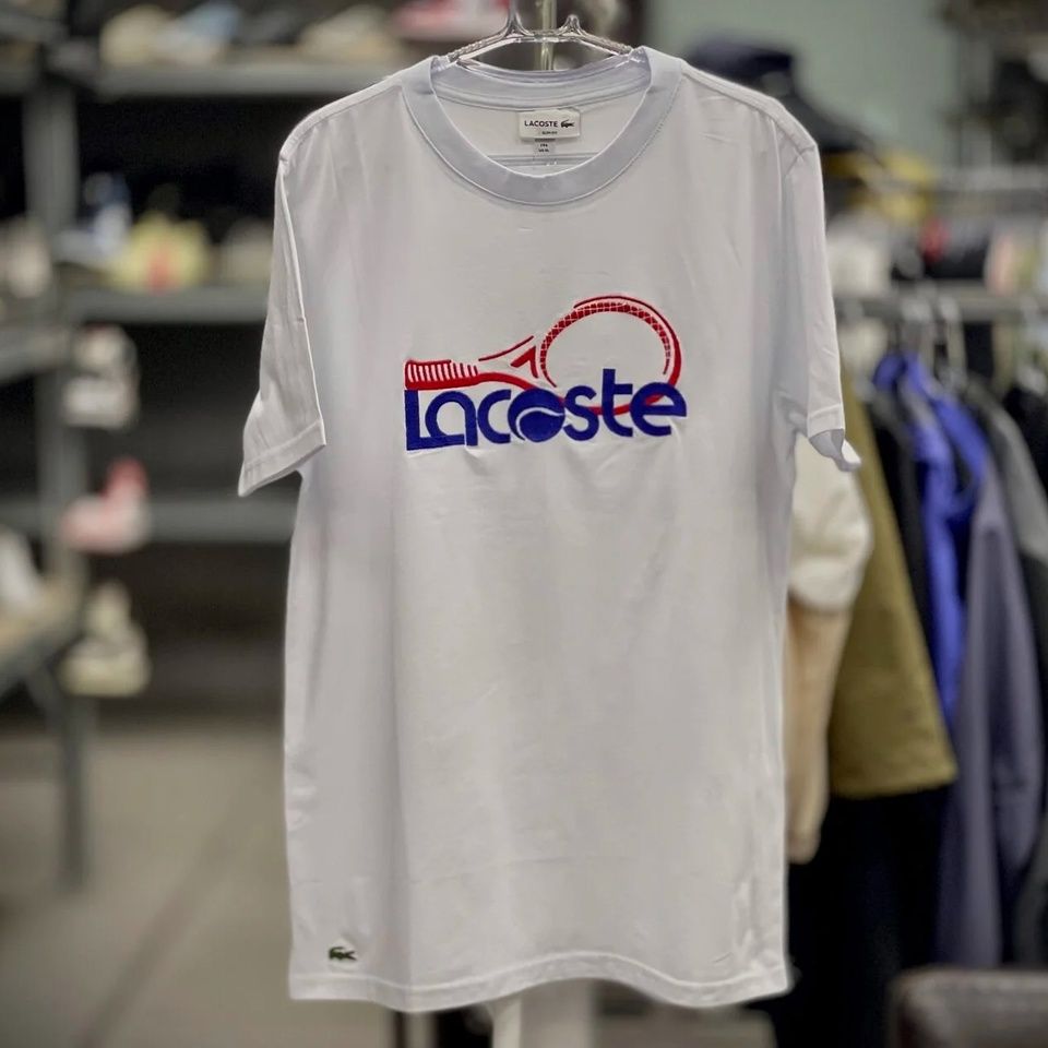 Купить Футболка Lacoste Stretch, White