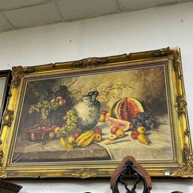 Купить Большая старинная картина