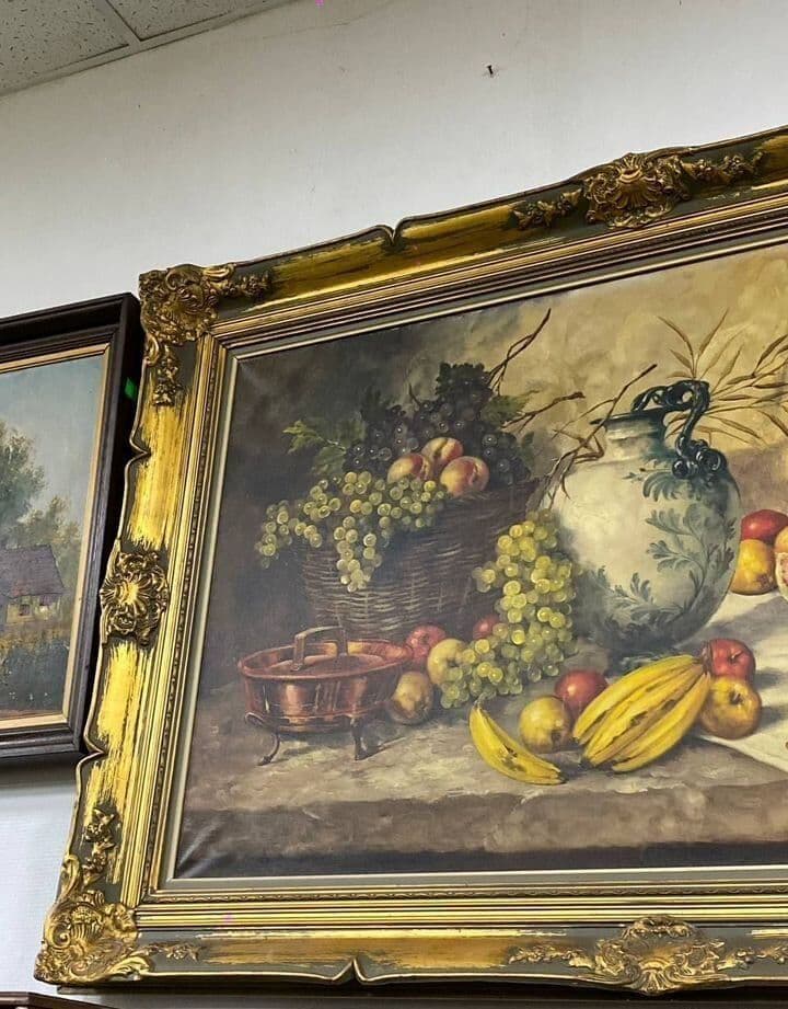 Купить Большая старинная картина