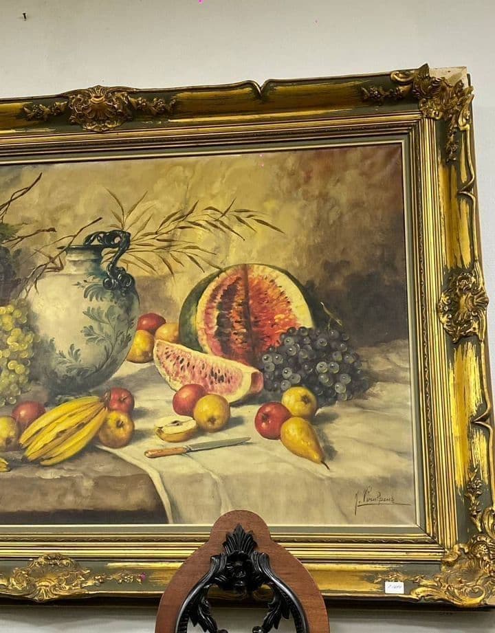 Купить Большая старинная картина