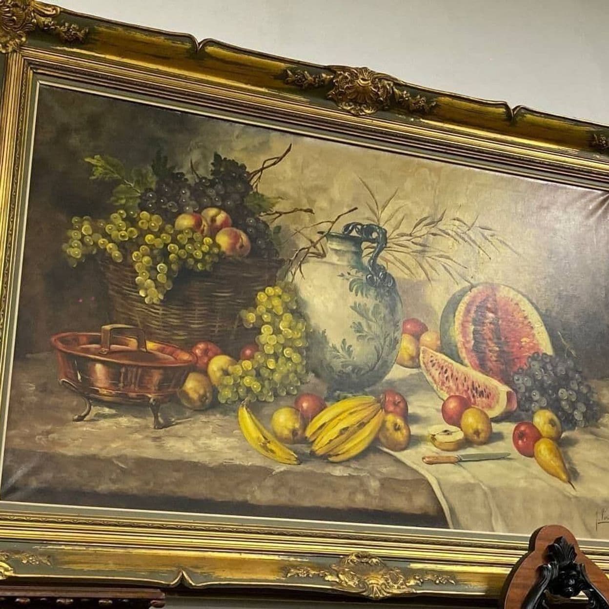 Купить Большая старинная картина