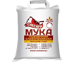 Купить МУКА СНЕГИРИ ВЫСШИЙ СОРТ 10КГ. с доставкой на дом . Доставка продуктов Тюмень , доставка продуктов в Тюмени , dostavka-produktov-tyumen , dosta