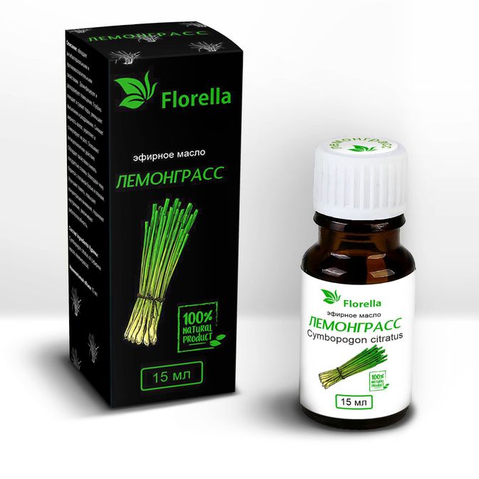 Купить эфирное масло Лемонграсс Florella
