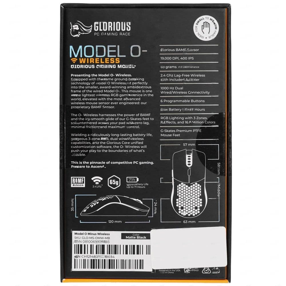 Купить Мышь беспроводная GLO-MS-OMW-M
