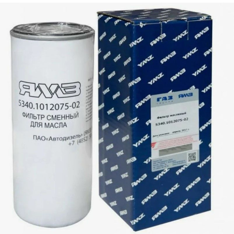 Купить Фильтр масляный ЯМЗ V-6, V-8 ЕВРО-0, 1, 2, 3, 4, 5, ЯМЗ-534, 536, 650 (аналог 658.1012075) АВТОДИЗЕЛЬ. Артикул: 5340.1012075-04
