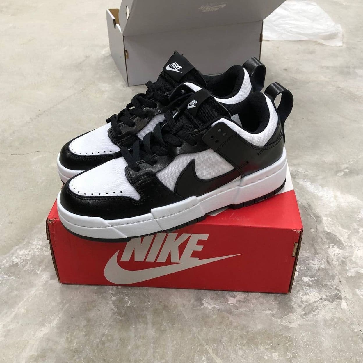 Купить Nike Dunk Disrupt, Black White