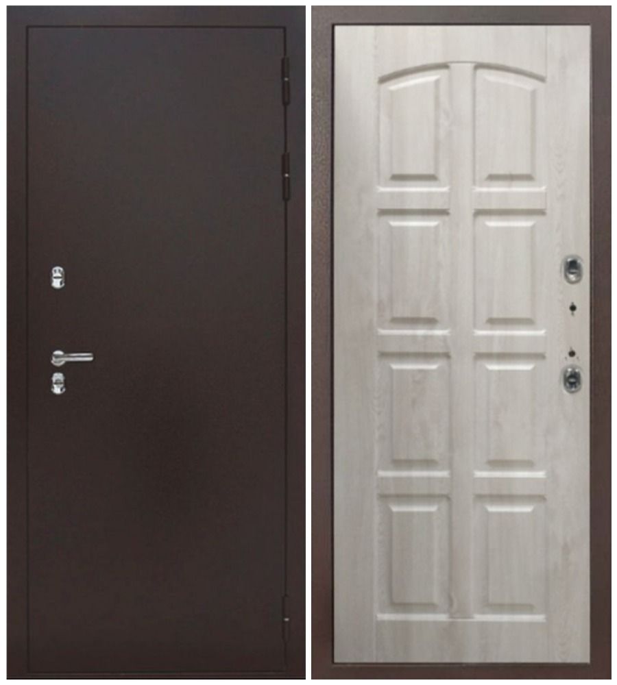 Купить Дверь входная "ТЕРМО", сосна белая