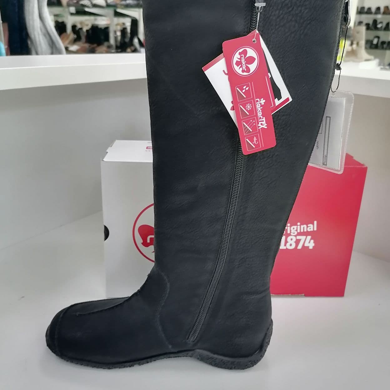 Купить Rieker сапоги