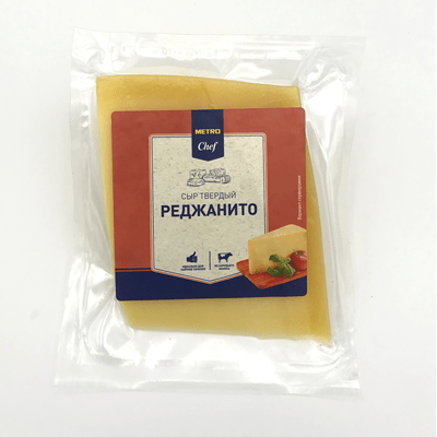 Купить СЫР METRO CHEF РЕДЖАНИТО 33% ~ 300 Г. с доставкой на дом . Доставка продуктов Тюмень , доставка продуктов в Тюмени , dostavka-produktov-tyumen 