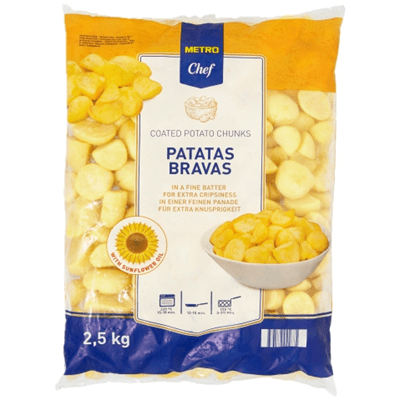 Купить ПАТАТАС БРАВАС METRO CHEF 2,5 КГ . доставка продуктов тюмень . доставка продуктов в тюмени . доставка фруктов тюмень . доставка фруктов в тюмен
