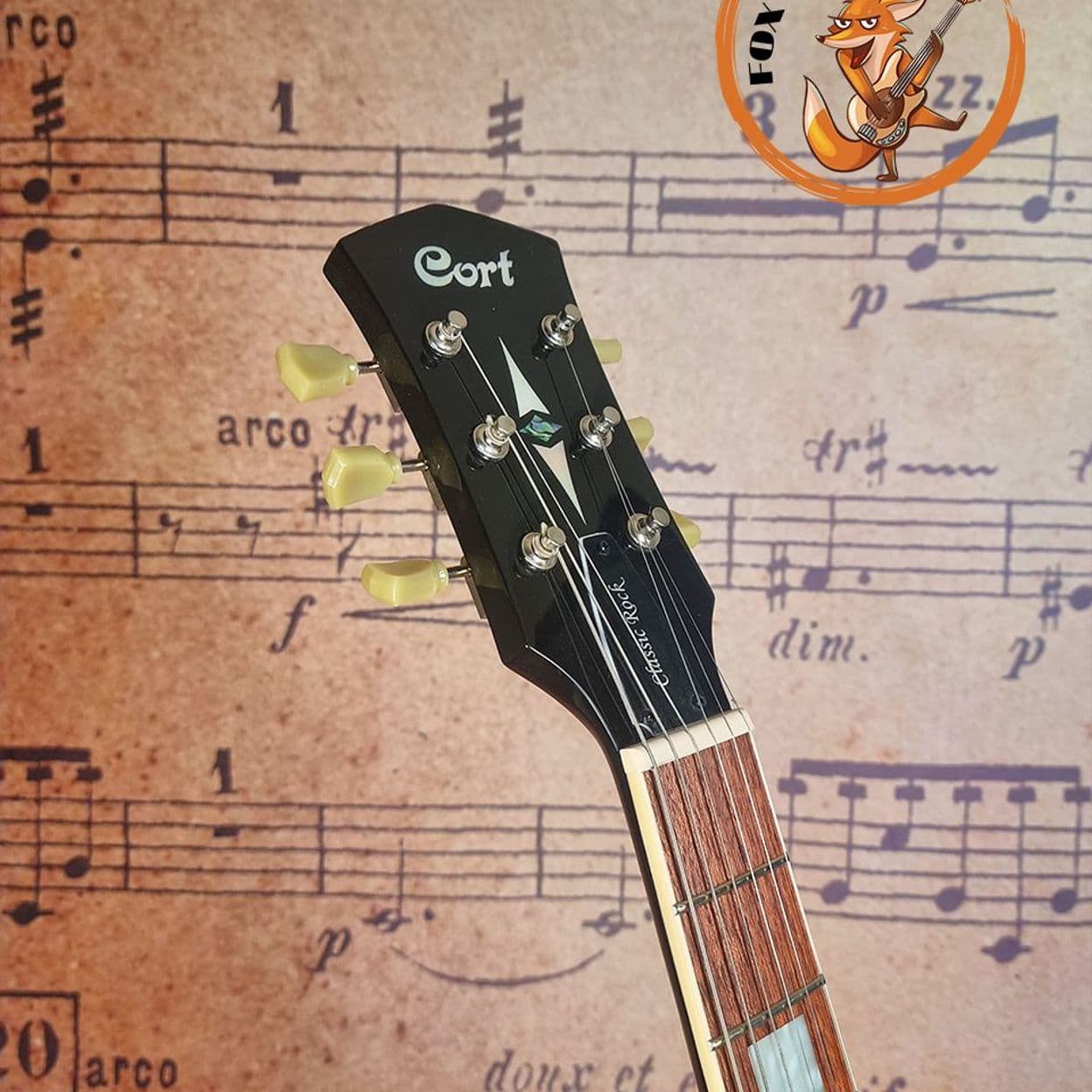 Купить Электрогитара LesPaul Cort CR250 TBK
