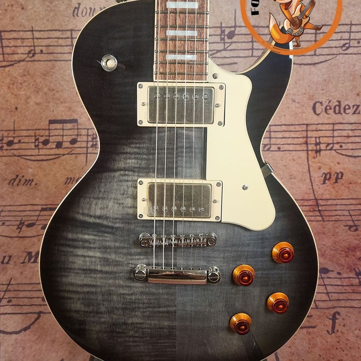 Купить Электрогитара LesPaul Cort CR250 TBK