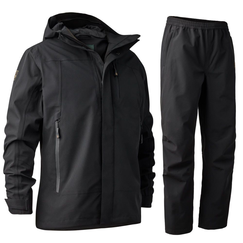 Купить Куртка Deerhunter Sarek Shell with hood (999 Black)
