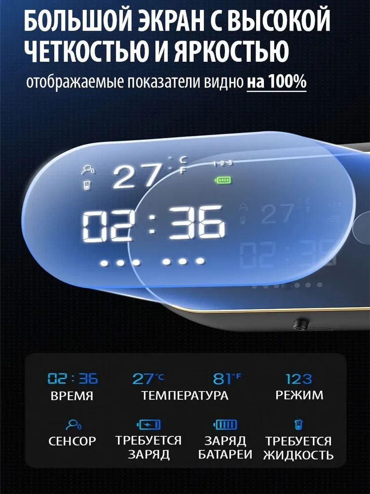 Купить Диспенсер для мыла сенсорный дозатор пена, 450 мл