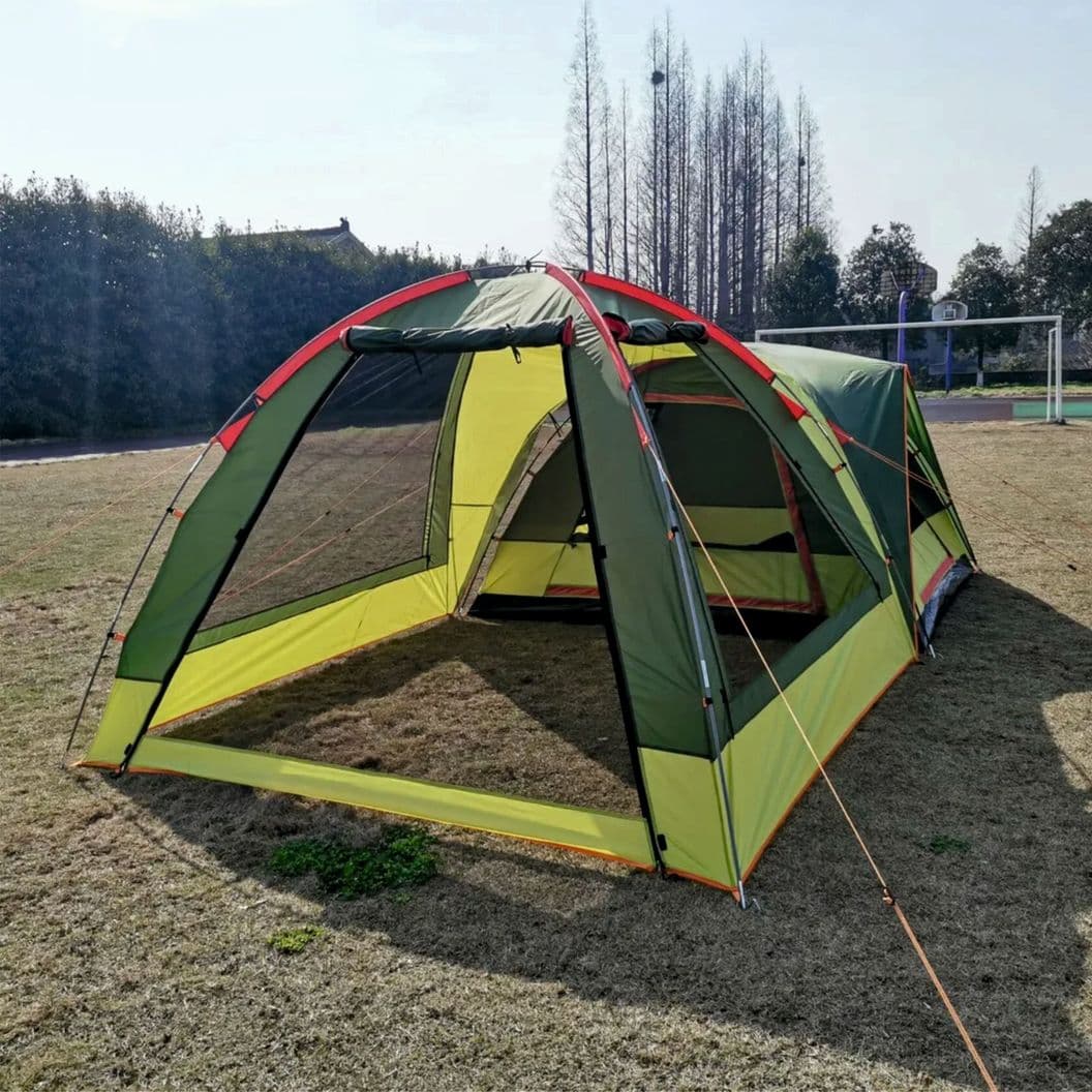 Купить Палатка 4х местная с шатром, MirCamping 1005-4, 450х240х175