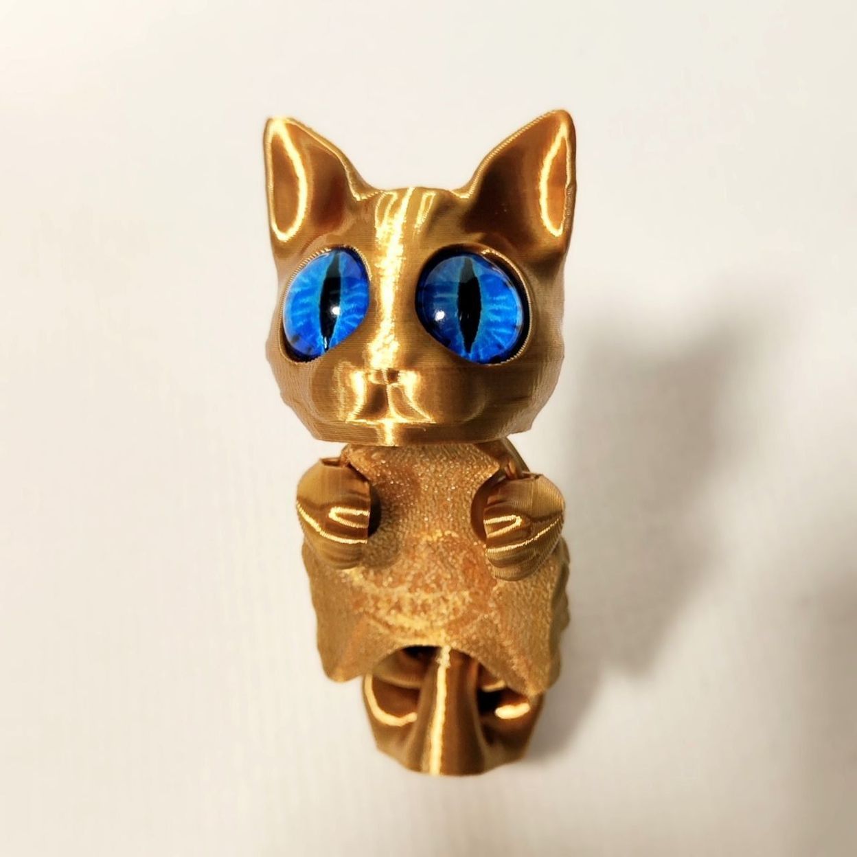 Купить "Котюшка" подвижный дракончик Чудохвост, развивающая игрушка-антистресс, цвет: золотой