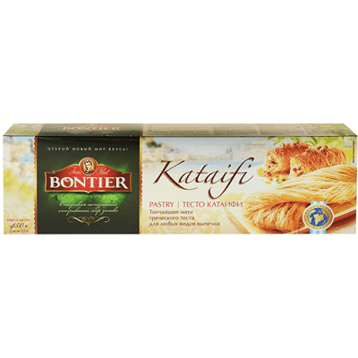 Купить ТЕСТО BONTIER KATAIFI 450 Г. доставка продуктов Тюмень . доставка продуктов в Тюмени . доставка фруктов Тюмень . доставка фруктов в Тюмени . до