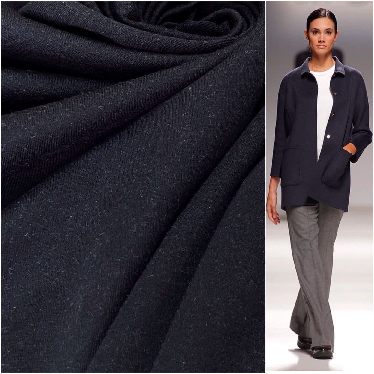 Купить Ткань кашемир double face Loro Piana