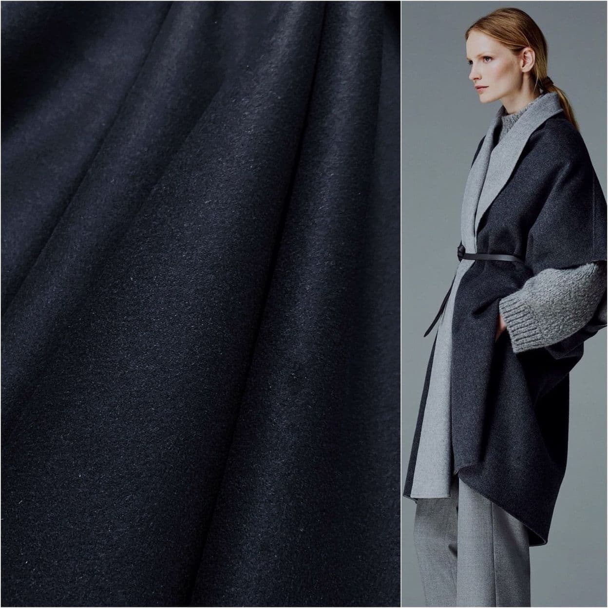 Купить Ткань кашемир double face Loro Piana