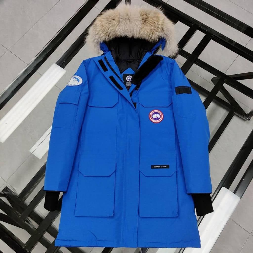Купить Пуховик Canada Goose Expidition Parka синий