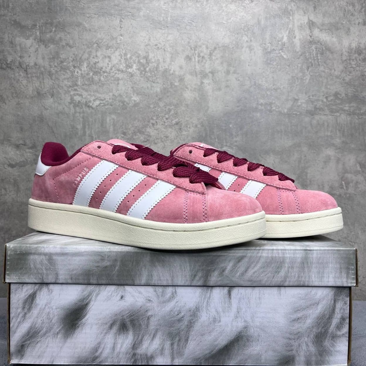 Купить Adidas Campus Pink White