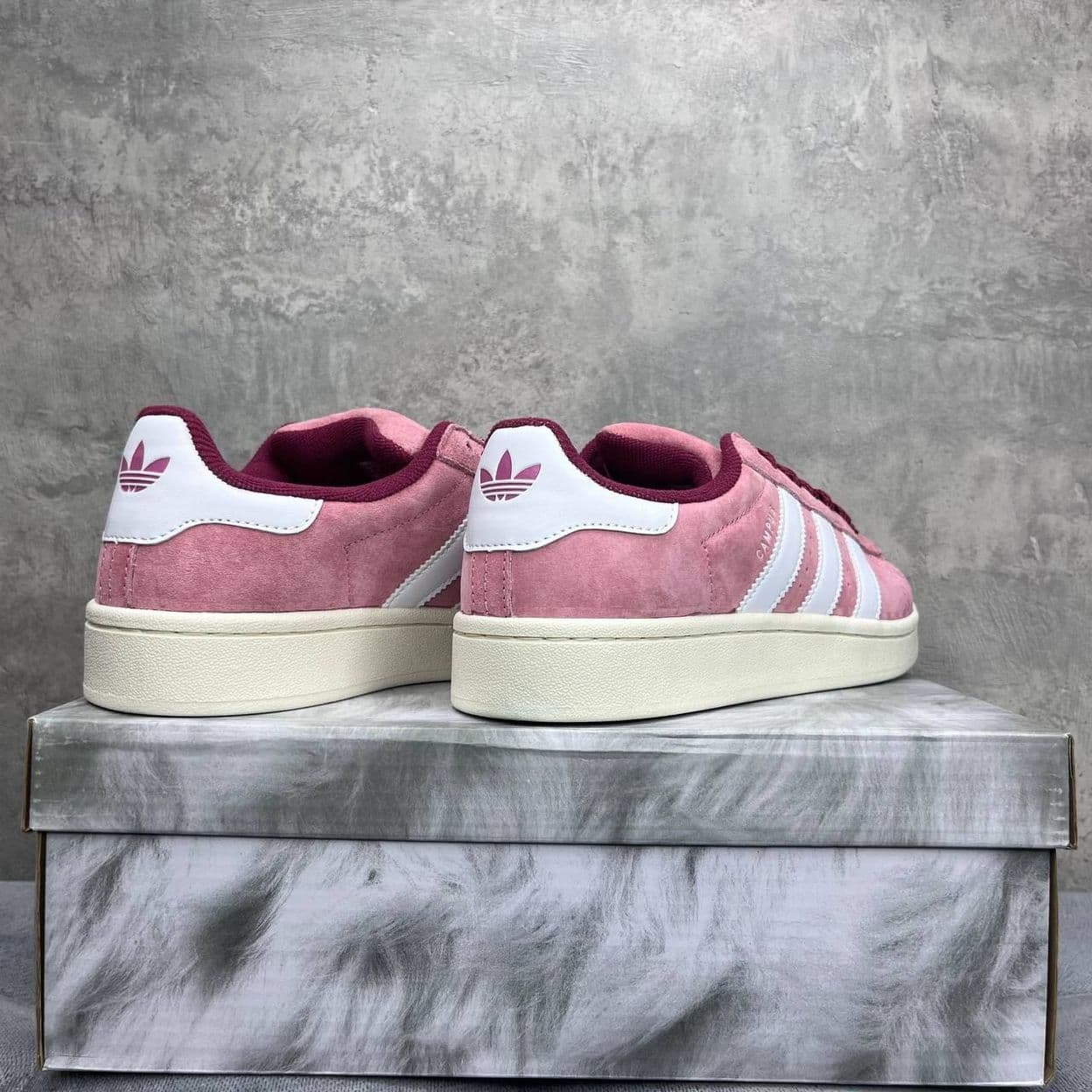 Купить Adidas Campus Pink White