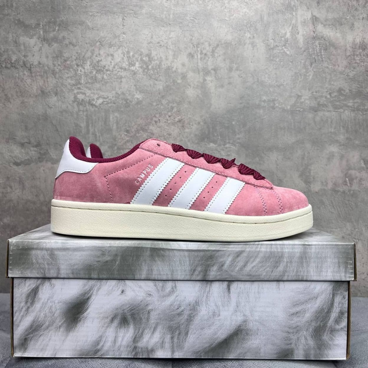 Купить Adidas Campus Pink White