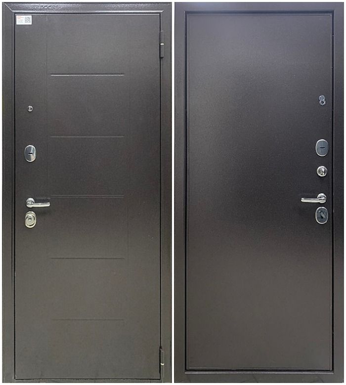 Купить Дверь входная металл-металл "HOME ECO MМ", Бульдорс