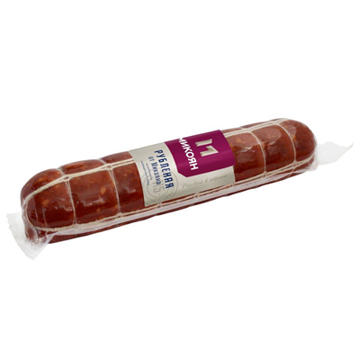 Купить КОЛБАСА РУБЛЕНАЯ МИКОЯН ВАРЕНО-КОПЧЕНАЯ ~ 1 КГ. доставка продуктов тюмень . доставка продуктов в тюмени . доставка фруктов тюмень . доставка фр