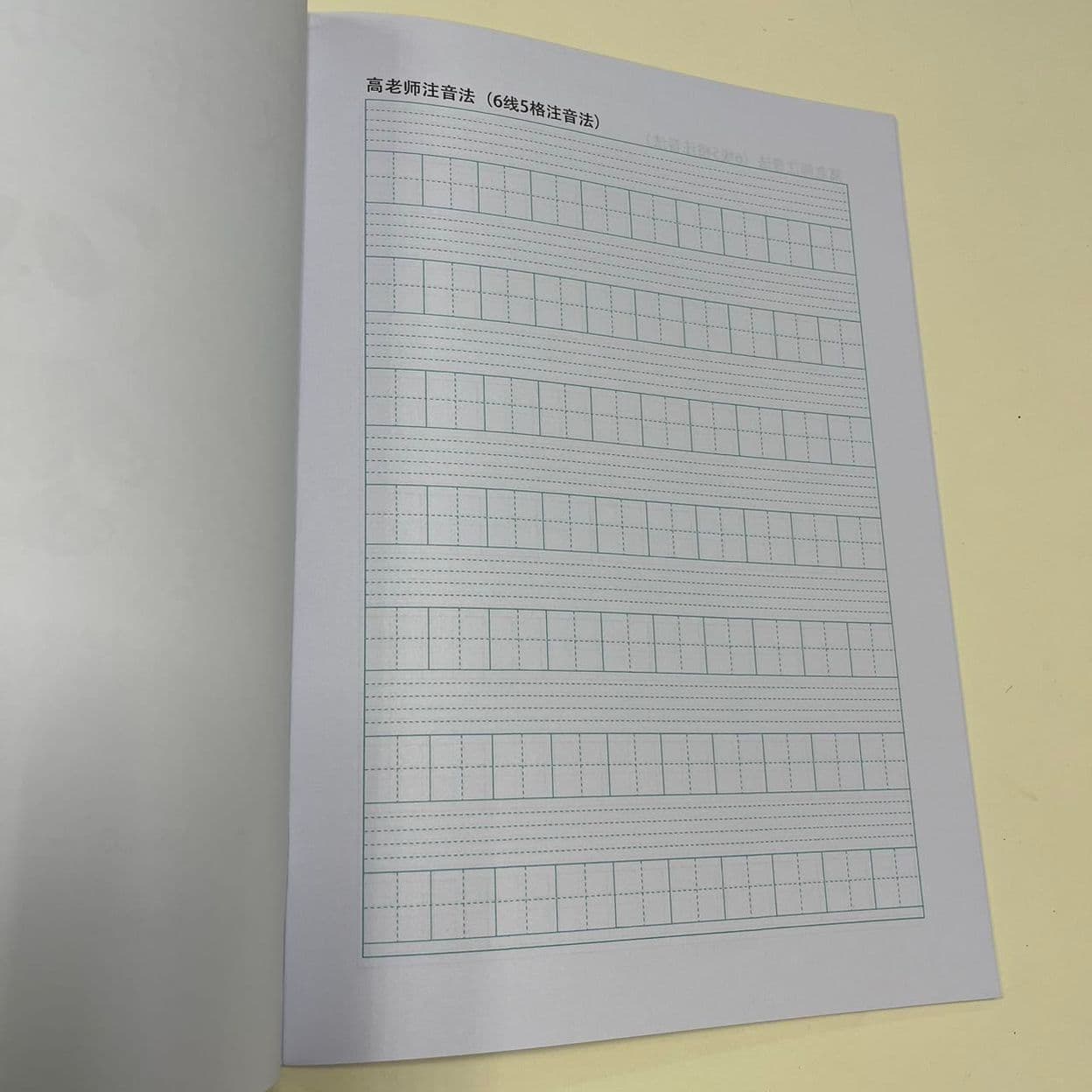 Купить Тетрадь для иероглифов с транскрипцией по методикам Gao