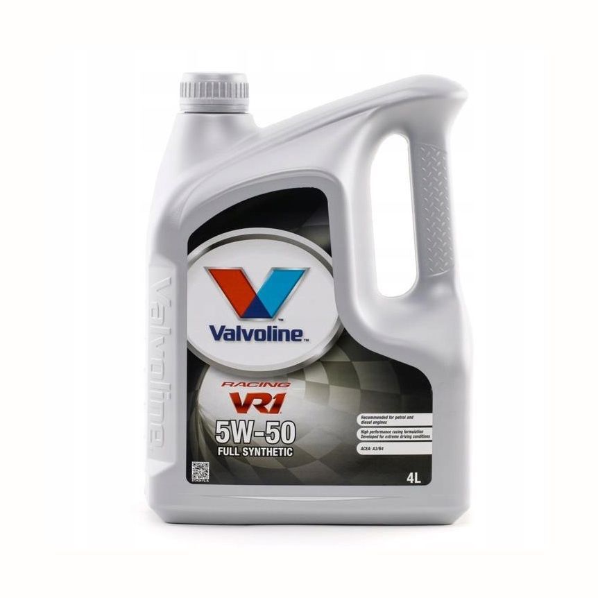 Купить Моторное масло Valvoline VR1 Racing 5W-50 - 4 литра