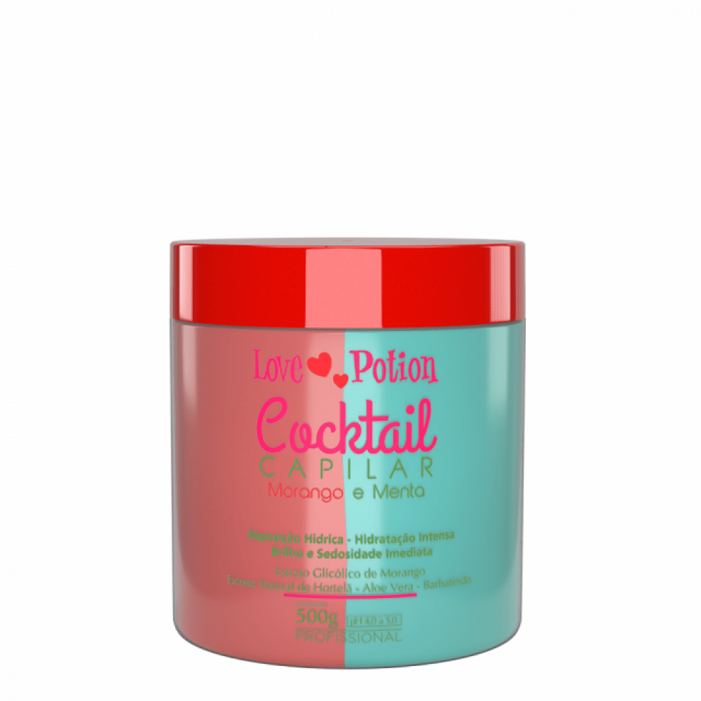 Купить Профессиональная маска Увлажнение LOVE POTION Moranga e Menta 500 ml