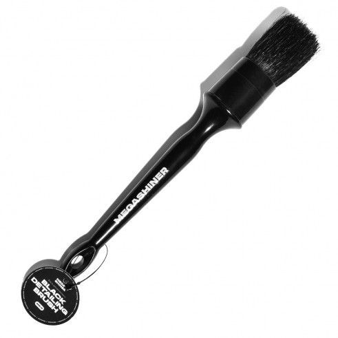Купить MegaShiner - Black Detailing Brush 10, Кисть для детейлинга c натуральным ворсом.