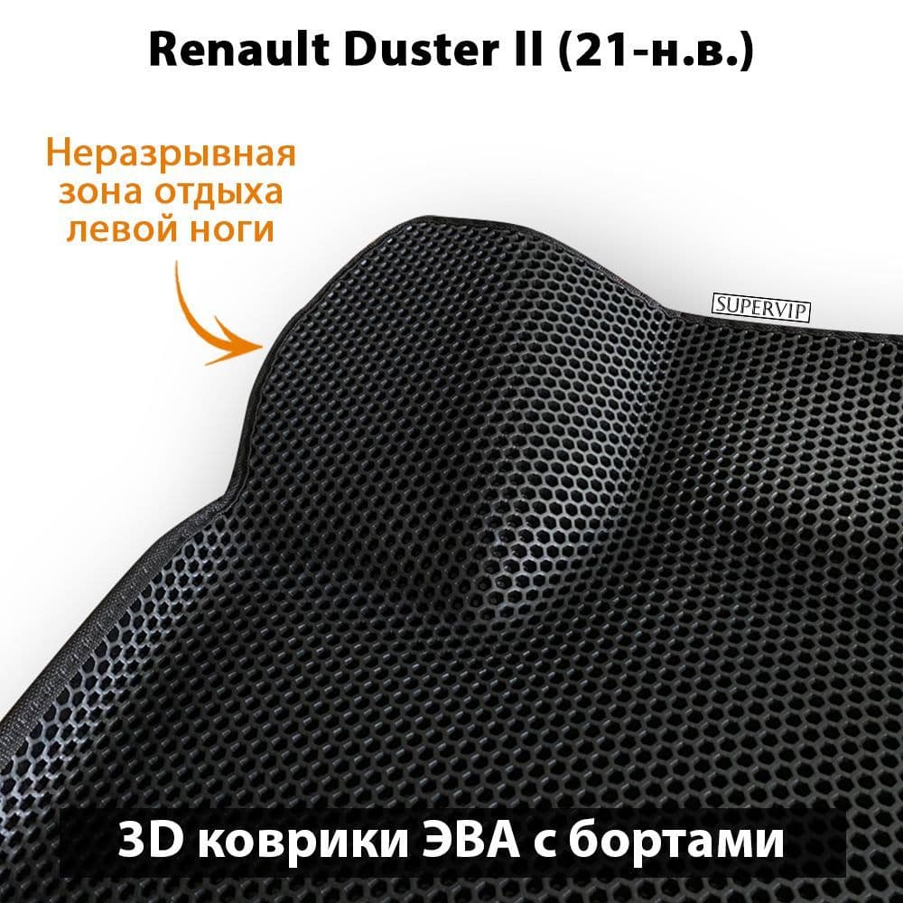 Купить Автоковрики ЭВА с бортами для Renault Duster II