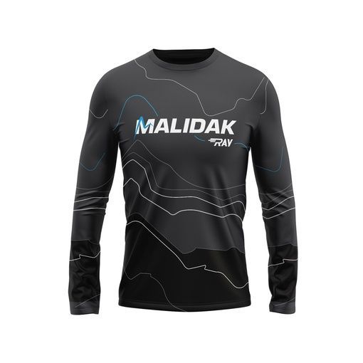 Купить Лонгслив Malidak RAY серый